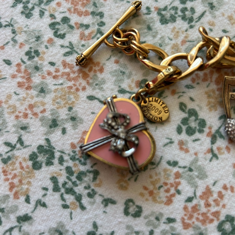 Y2K Juicy Couture charm bracelet with removable charms - Picture 8 of 14